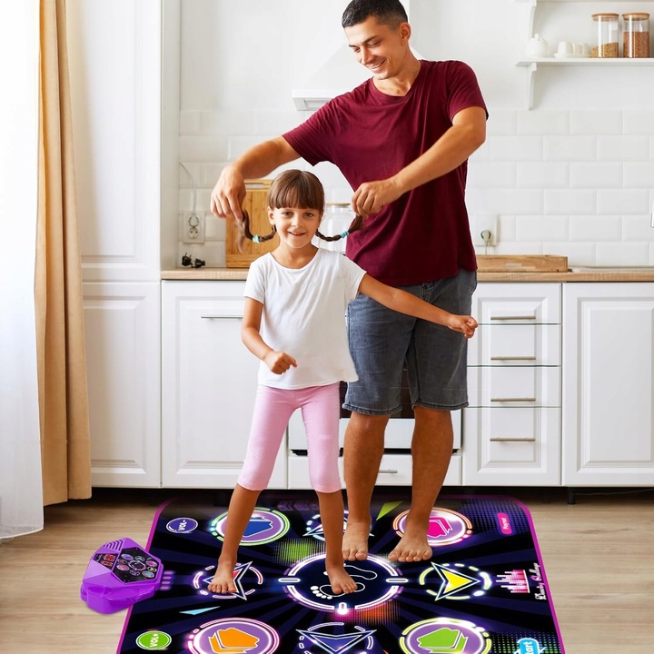 MATA DO TAŃCZENIA MUZYCZNA TANECZNA DLA DZIECI GRA INTERAKTYWNA TAŃCA ZABAW