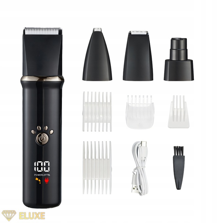 MASZYNKA TRYMER DO DLA PSA ŁAP USZU PSÓW KOTA PILNIK DO PAZURÓW 3w1!