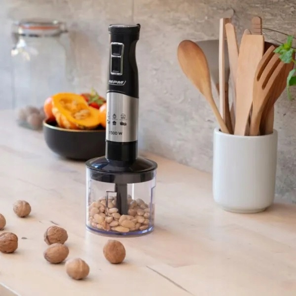 Blender ręczny MPM MBL-34 1500W Zestaw Regulacja prędkości