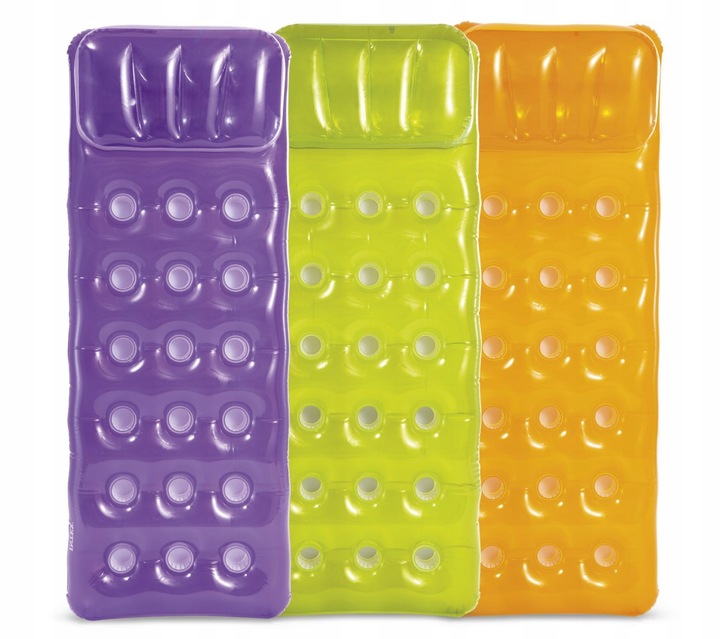 INTEX MATERAC DMUCHANY NA BASEN DO WODY PŁYWANIA PLAŻOWY 188 CM