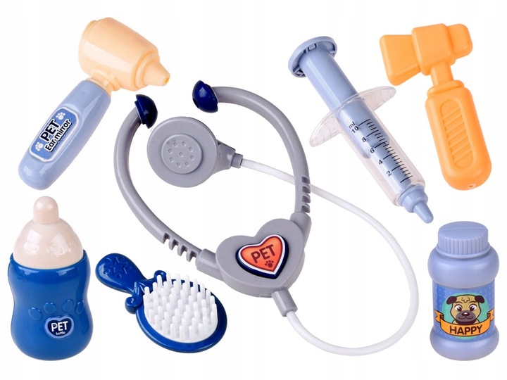 Interaktywny Piesek Zestaw Mały Weterynarz Lekarz