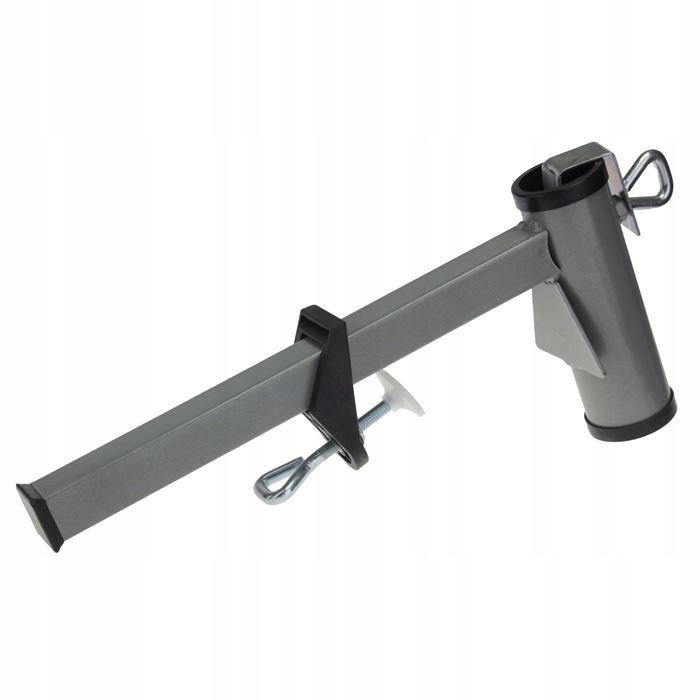 Uchwyt do parasola na murek, do 35 mm szary