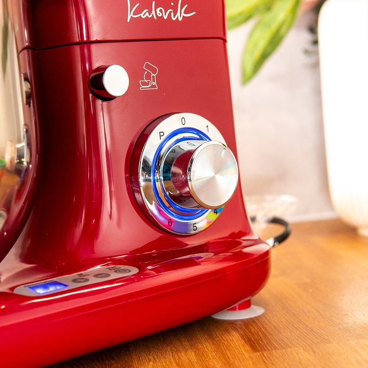 ROBOT PLANETARNY MIKSER KALORIK PODGRZEWANA MISA 5L 1400W-2500W RETRO LED