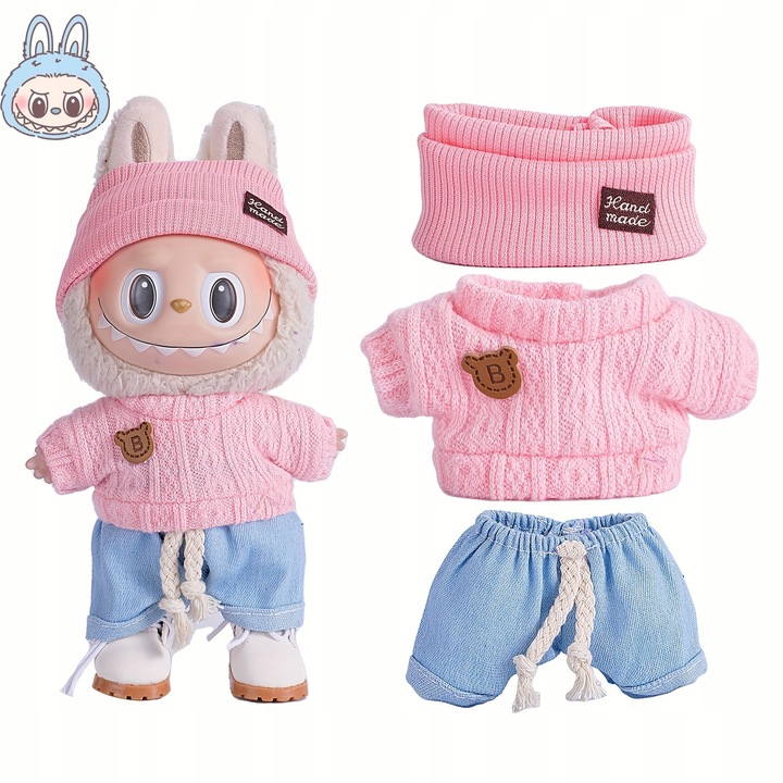 Zestaw ubranek dla lalki La-bu-bu (bez lalki)