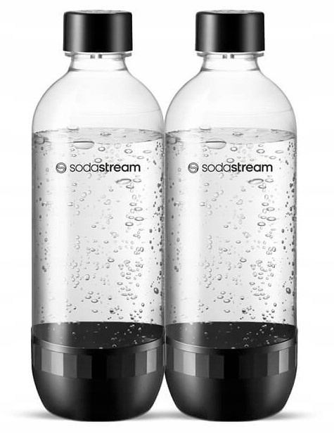 2x Oryginalne BUTLE BUTELKI DO SATURATORA SodaStream 2x1L | DO ZMYWARKI