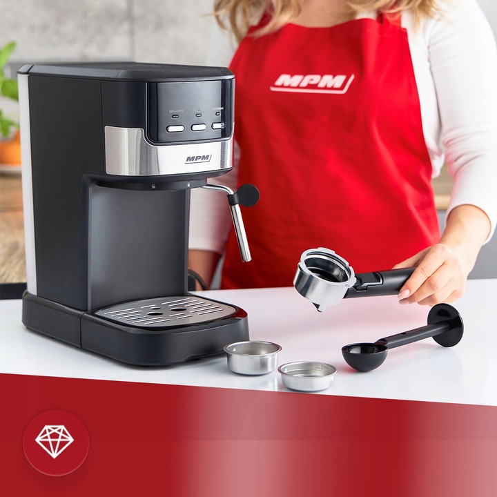 Ekspres do kawy ciśnieniowy kolbowy MPM MKW-13M