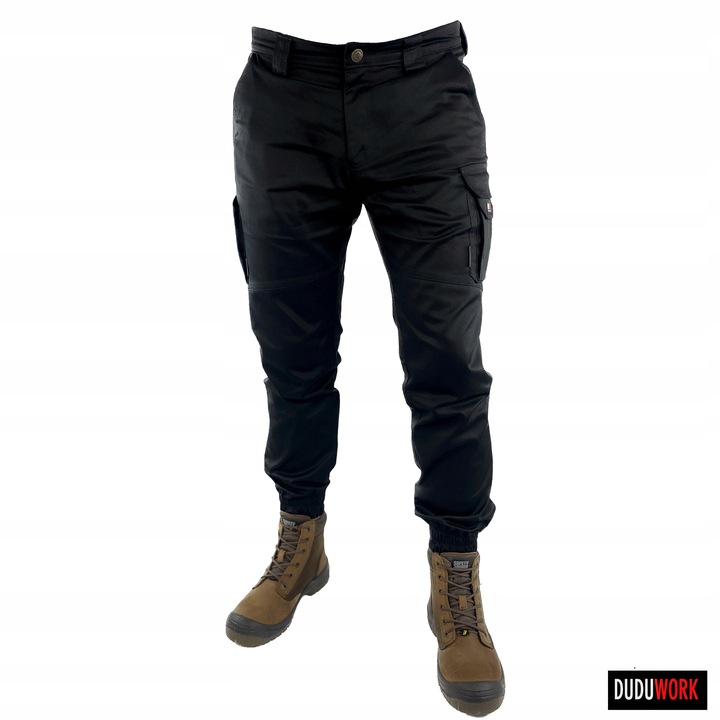 Joggery ROBOCZE BHP DuduWork Czarne Elastyczne 44