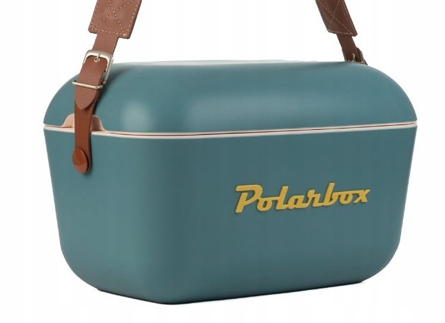 Lodówka turystyczna POLARBOX morski + brąz 20L