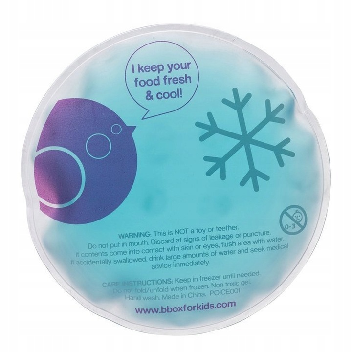 B.BOX Lunchbox pojemnik śniadaniówka BLUE SLATE 2000ml Pudełko szkolne 2L