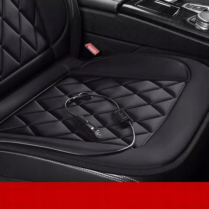 PODGRZEWANA PODUSZKA SAMOCHODOWA GNIAZDO ZAPALNICZKI, SZYBKIE OGRZEWANIE