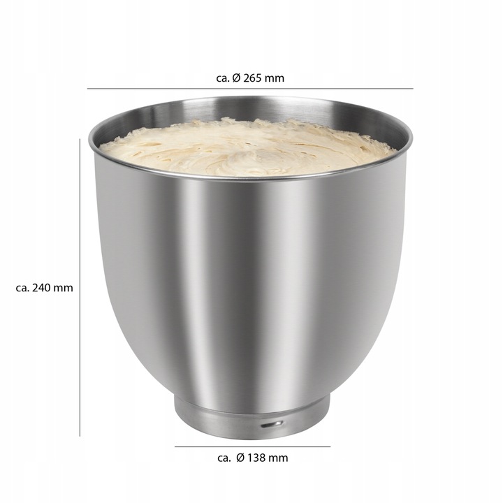 BOMANN PLANETARNY ROBOT KUCHENNY UGNIATARKA DO CIASTA 1500W