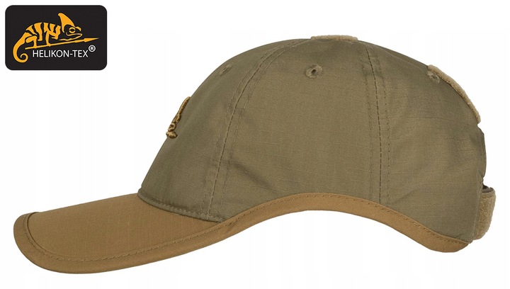Czapka z Daszkiem HELIKON LOGO Bejsbolówka Regulowana Adaptive Green/Coyote