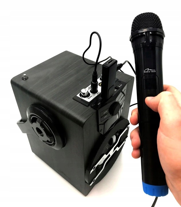 MIKROFONY KARAOKE BEZPRZEWODOWE DO ŚPIEWANIA MT395