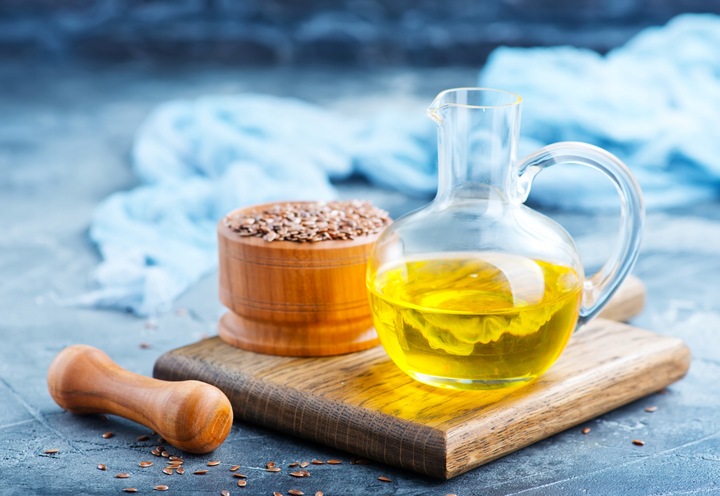 Olej lniany BIO 1000ml nierafinowany EKOLOGICZNY tłoczony na zimno PREMIUM