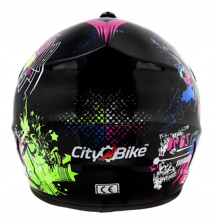 KASK CROSS GOGLE RĘKAWICE NA CROSS ENDURO QUAD ROWER BMX HULAJNOGA XS