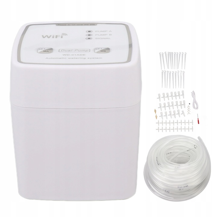 INTELIGENTNY AUTOMATYCZNY PODLEWACZ DO KWIATÓW Z PODWÓJNĄ POMPĄ WIFI