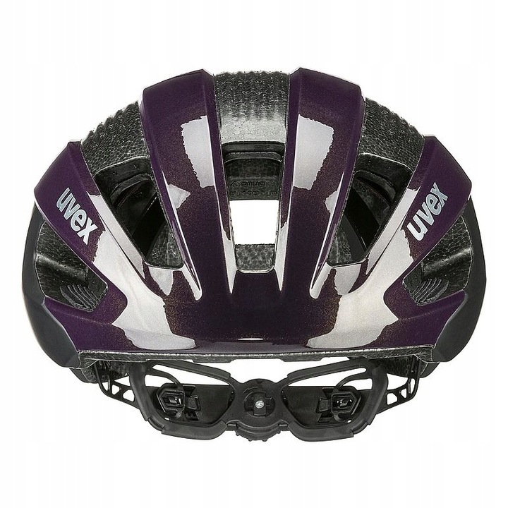 Kask rowerowy UVEX Rise CC - r. 52-56 cm, plum