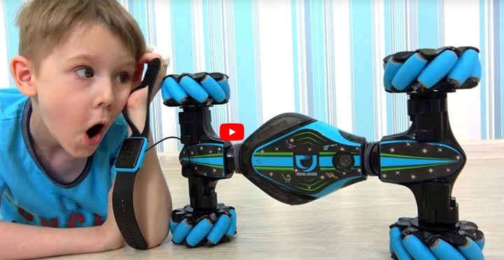 SAMOCHÓD STEROWANY GESTAMI RĘKĄ 4x4 +PILOT RC DRIFT+25km/h+duża bateria