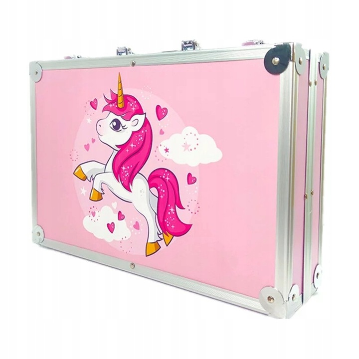 ZESTAW ARTYSTYCZNY DO MALOWANIA W WALIZCE 145 ELEM