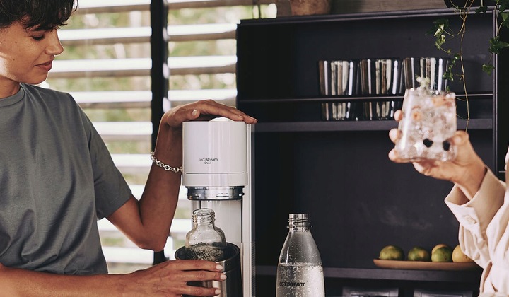 Saturator SODASTREAM Duo Biały + 2 butelki