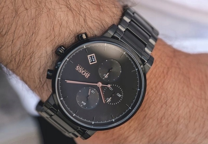 ZEGAREK MĘSKI HUGO BOSS 1513780 - INTEGRITY + BOX NA PREZENT ORYGINALNY