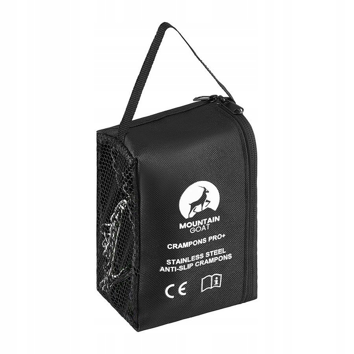 RACZKI NA BUTY TURYSTYCZNE TREKKINGOWE GÓRSKIE Z KOLCAMI ŁAŃCUCHY PREMIUM L