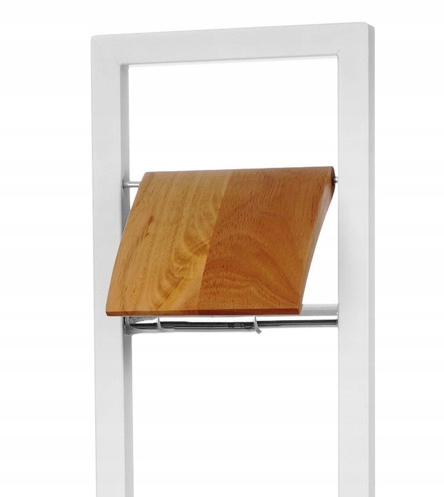 STOJAK NA PAPIER TOALETOWY + SZCZOTKA DO WC ZESTAW 2w1 STYLOWY BAMBUSOWY