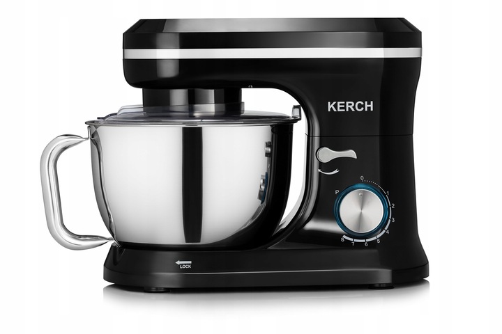 ROBOT KUCHENNY PLANETARNY MIKSER Z MISĄ KERCH FERRO BLACK 4,5L