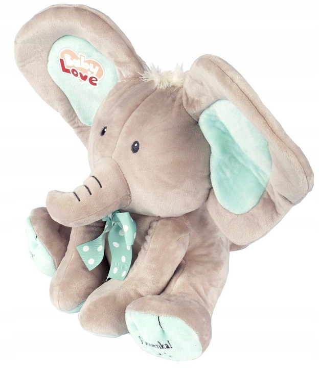 SŁONIK A KUKU INTERAKTYWNY mówi i śpiewa po polsku MADEJ miętowy