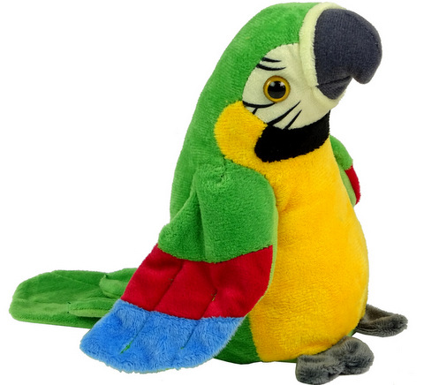 Papuga powtarzająca interaktywna powtarza GADAJĄCA