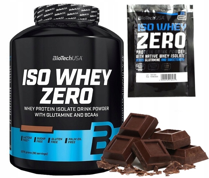 Biotech USA ISO WHEY ZERO 2270g + GRATIS CZEKOLADA