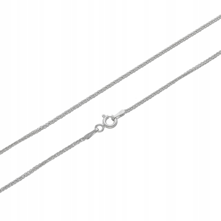 Łańcuszek lisi ogon - 2g, 45cm, 1 mm