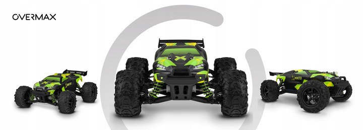 SAMOCHÓD RC AUTO TERENOWY NA PILOTA 4x4 DUŻY AKUMULATOR x 2szt SKALA 1:18