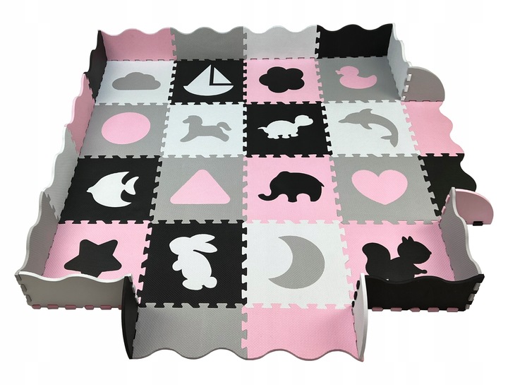 PUZZLE PIANKOWE MATA EDUKACYJNA 36 EL GRUBA XXL