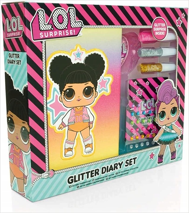 LOL SURPRISE BROKATOWY PAMIĘTNIK L.O.L NOTES ALBUM