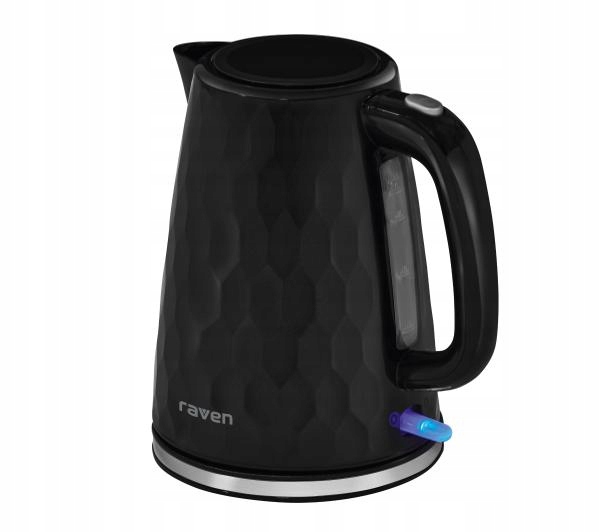 Czajnik elektryczny RAVEN EC025C 2200W 1.7 Litra Czarny