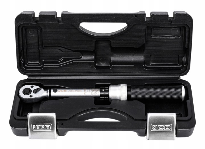 KLUCZ DYNAMOMETRYCZNY Z BLOKADĄ ETUI CERTYFIKAT KALIBRACJI 1-25NM 1/4'' JCB