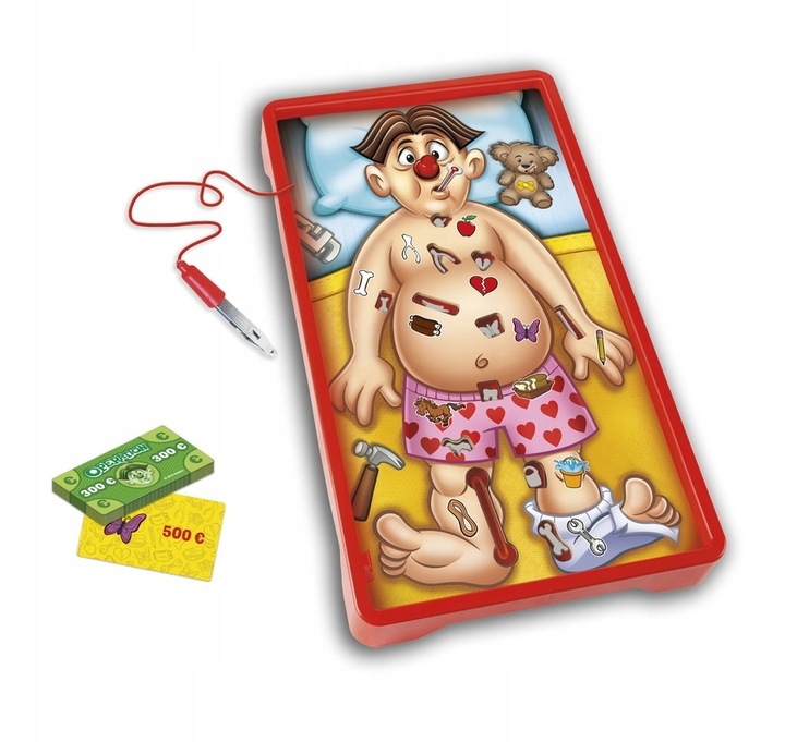 Prezent dla dziecka-Gra planszowa Operacja Nowa wersja(Gra Planszowa