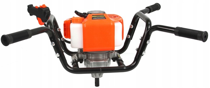 WIERTNICA GLEBOWA ŚWIDER SPALINOWY 2-OSOBOWY + 3 WIERTŁA 10/15/20CM + OLEJ