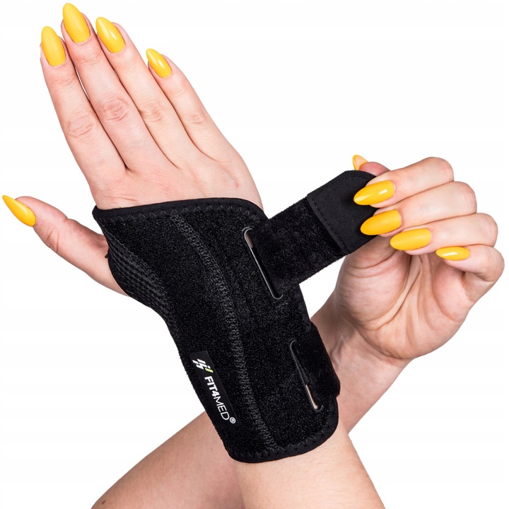 ORTEZA NADGARSTKA STABILIZATOR OPASKA ZESPÓŁ CIEŚNI WYGODNA DOBRZE USZTYWNI