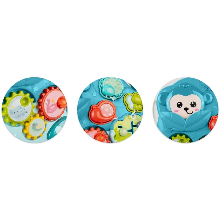 STOLIK EDUKACYJNY DLA DZIECI PCHACZ JEŹDZIK TABLICA 5w1 PREZENT NA ROCZEK