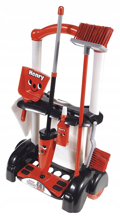 WÓZEK ZESTAW DO SPRZĄTANIA HENRY MOP MIOTŁA ZMIOTKA Z SZUFELKĄ CASDON
