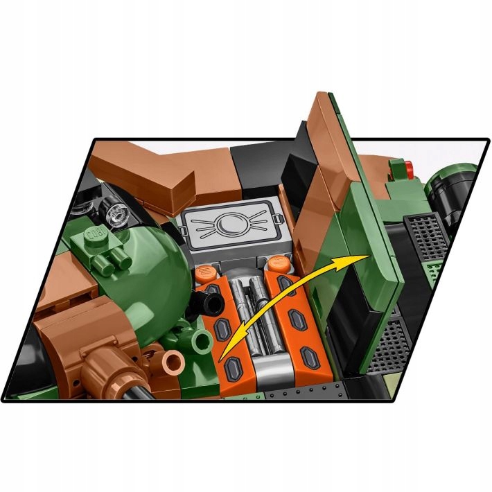 cobi 2624 Czołg T-72M1R ARMED FORCES T-72M1R (PL/UA)