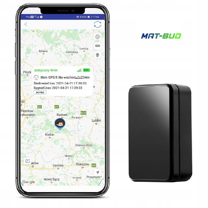 Lokalizator GPS TRACKER 90 dni MAGNES PODSŁUCH BEZ ABONAMENTU DO AUTA