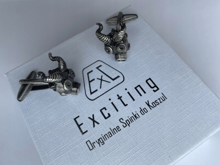 Spinki do mankietów EXC Góry Tatry Sudety Karpaty dla Ratownika GOPR Kwadra