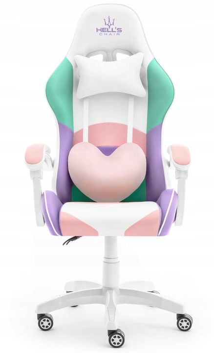 FOTEL GAMINGOWY DLA GRACZA BIUROWY HELL'S