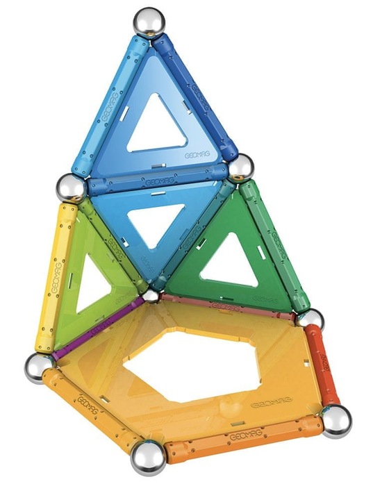 Geomag RAINBOW GEO-370 klocki magnetyczne 32 elementy