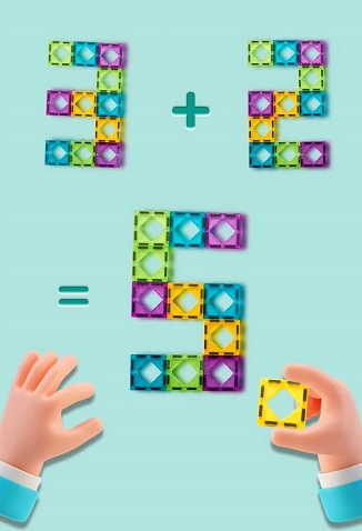 KLOCKI MAGNETYCZNE DLA DZIECKA 3D EDUKACYJNE TOR KULKOWY kulodrom