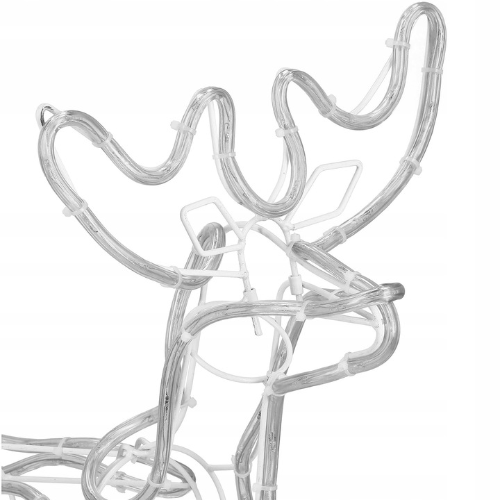 MAŁY RENIFER LED wysokość 60 cm MULTIKOLOR