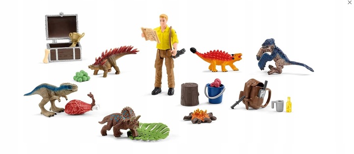 KALENDARZ ADWENTOWY DINOZAURY DINOZAUR SCHLEICH 98984